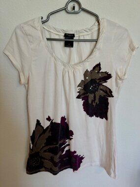 Women's cap-sleeve Anne Taylor top